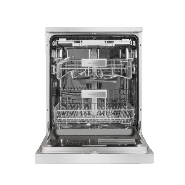 SCHNEIDER Lave-vaisselle 6 Programmes A+++ Inox – SDW1542BDIX
