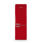SCHNEIDER Réfrigérateur Combiné 326 L Rouge – SCH-KD320RWH