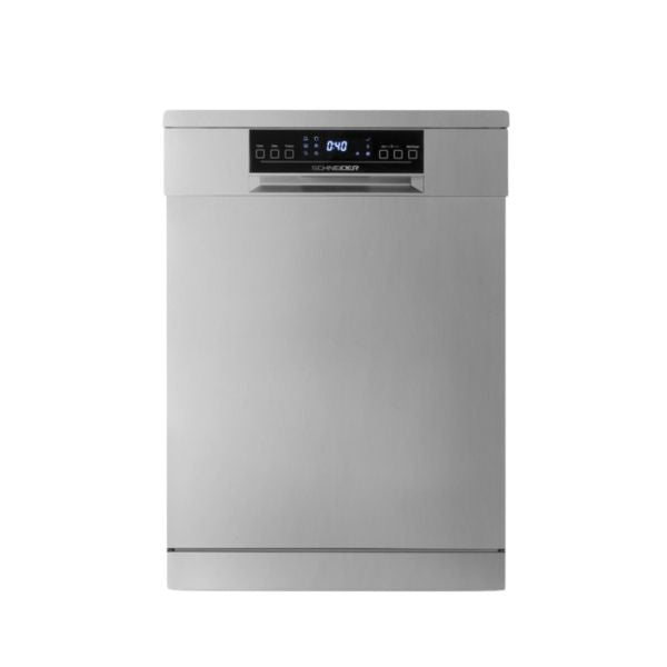 SCHNEIDER Lave-vaisselle 6 Programmes A+++ Inox – SDW1542BDIX
