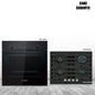 PACK DE CUISSON BOSCH Four encastrable Bosch HBF512BB1T + Plaque à gaz Bosch PPP6A6I40O