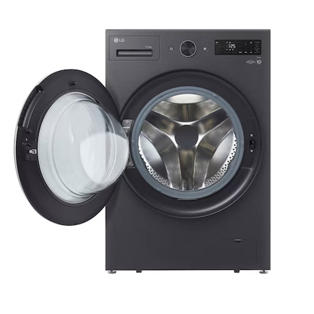 LG Lave-linge séchant frontal - 15kg lavage / 8kg séchage, AI DD, TurboWash360, Steam, ezDispense, ThinQ Wi-Fi