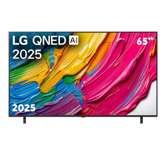 LG Téléviseur 65″ QNED80 – 4K QNED, Alpha 7 Gen8, HDR10, Magic Remote – 65QNED80A6A