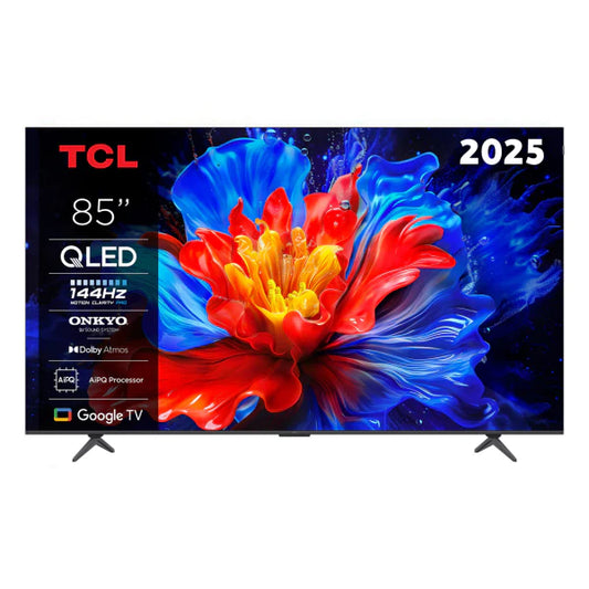 TCL TV QLED 85″ 4K Google TV – 144 Hz, HDR10+, Dolby Atmos – 85P8K