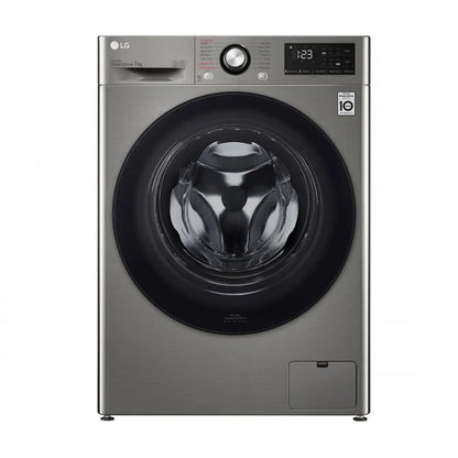 LG Lave-linge Frontal 7 kg – 6 Motion Direct Drive™, AI DD™, Steam – F2V3HYPKP