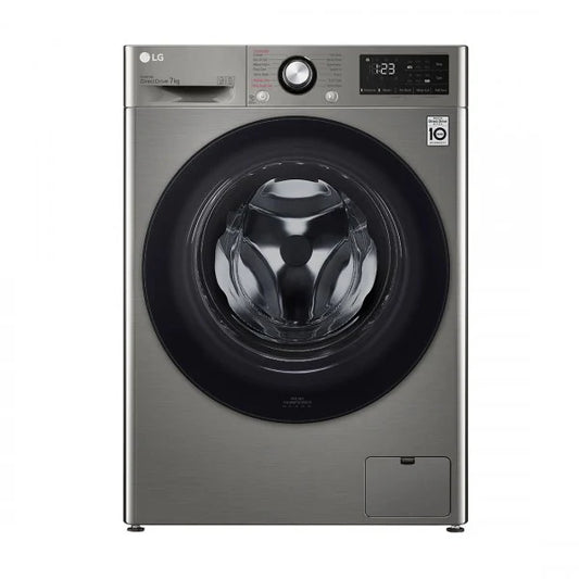 LG Lave-linge Frontal 7 kg – 6 Motion Direct Drive™, AI DD™, Steam – F2V3HYPKP
