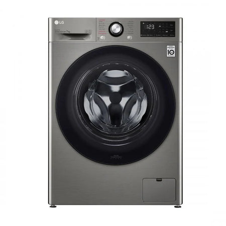 LG Lave-linge Frontal 7 kg – 6 Motion Direct Drive™, AI DD™, Steam – F2V3HYPKP