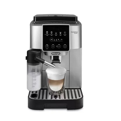 DeLonghi Rivelia Machine à espresso automatique – Écran tactile 3,5", 19 bars, LatteCrema Hot, réservoir 1,4 L – EXAM440.55.B