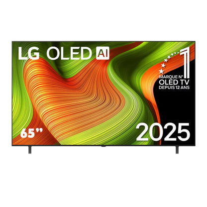 LG TV OLED 65" 4K – 120 Hz, VRR, 4× HDMI 2.1, Dolby Vision, processeur α8 AI Gen2 – OLED65B56LA