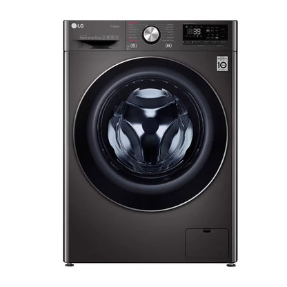 LG Lavante-Séchante Frontale 12/8 kg – AI DD™, TurboWash™360°, Steam+™, Wi-Fi ThinQ – F4V9BCP2EE