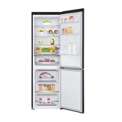 LG Réfrigérateur combiné – 341L, A++, 36dB, Total No Frost, Compresseur Smart Inverter – GR-B479NQDM