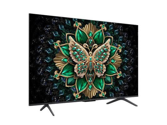 TCL TV C6K Premium QD-MiniLED 50” – 4K UHD, Google TV, HDR10+, Dolby Vision IQ, Dolby Atmos, Wi-Fi, Bluetooth, HDMI 2.1 – 50C6K