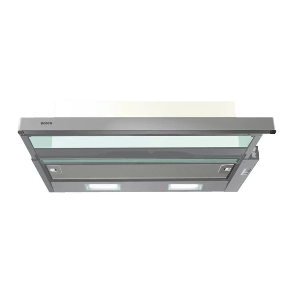 Bosch Hotte Télescopique 60 cm – 300 m³/h, 3 vitesses, Inox – DFT63CA50Q