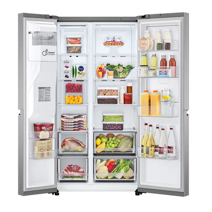 LG Réfrigérateur 2 Portes Quatro – 638 L, DoorCooling+ – GR-L257KLJW