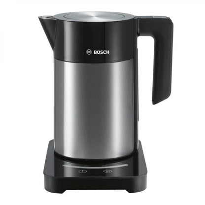 Bosch Bouilloire Électrique – Inox 1,7 L, 7 températures, fonction Keep Warm – TWK7203