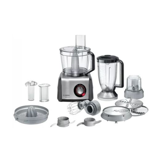 Bosch Robot culinaire – MultiTalent 8 1250 W – Bol 3,9 L & Blender Tritan – MC812M844