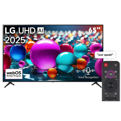LG TV LED 65″ UA85 – α7 Gen8 4K UHD, Magic Remote AI, HDR10 Pro – 65UA85006LA