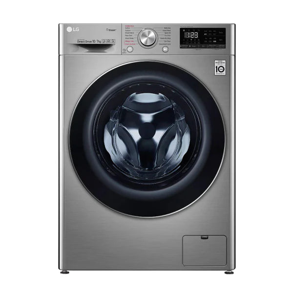 LG Lave-linge Séchant 10,5/7 kg – AI DD™, Steam™, ThinQ™ – F4V5RGP2T
