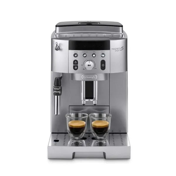 DeLonghi Machine à café automatique Magnifica Evo – 1,8 L, 15 bars, broyeur à grains, 4 boissons One-Touch & buse vapeur – ECAM290.31.SB