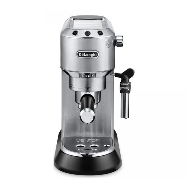 DeLonghi Machine à expresso manuelle Dedica – 15 bars, 1,1 L, Thermoblock, buse vapeur – EC685.M
