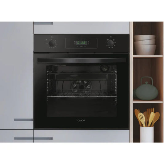Candy Four électrique encastrable – 70 L, chaleur tournante, nettoyage vapeur Aquaactiva – FIDCP N615 L