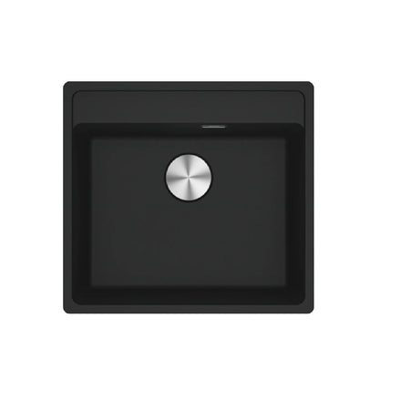 FRANKE Évier Fragranite MRG 610-52 – 1 Bac, Noir Mat, 3 Trous