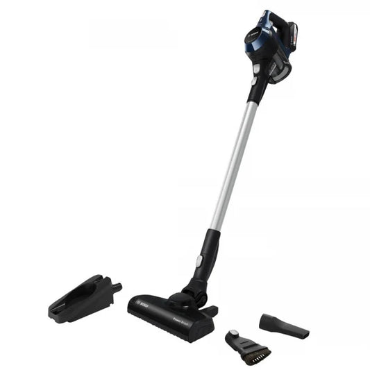 Bosch Aspirateur balai sans fil – 18 V, 30 min d’autonomie, batterie interchangeable, 2 niveaux, 2,4 kg – BCS611P4A