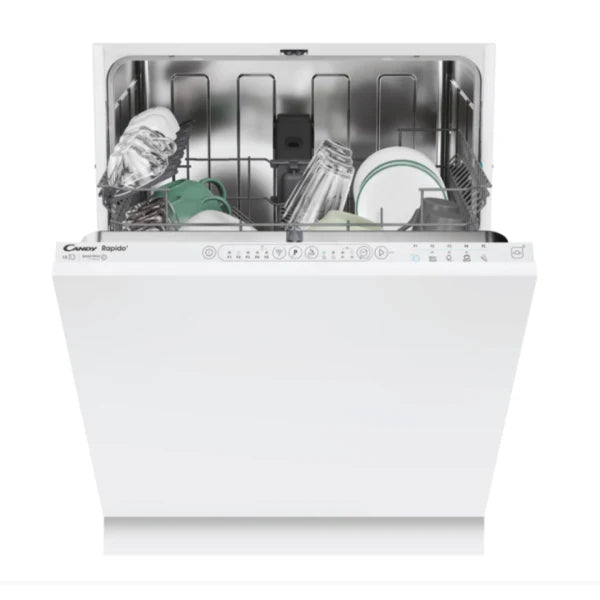 Candy Lave‑vaisselle Rapide – 13 couverts, 5 programmes rapides, Motorisation Inverter & Wi‑Fi – CI 3E53L0W