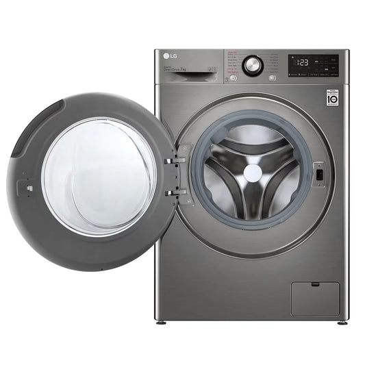 LG Lave-linge Frontal 7 kg – 6 Motion Direct Drive™, AI DD™, Steam – F2V3HYPKP