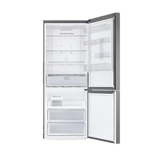 Samsung Réfrigérateur Combiné – No Frost 462 L, Clayettes pliables, Power Cool/Freeze – RB50DG601ES9MA