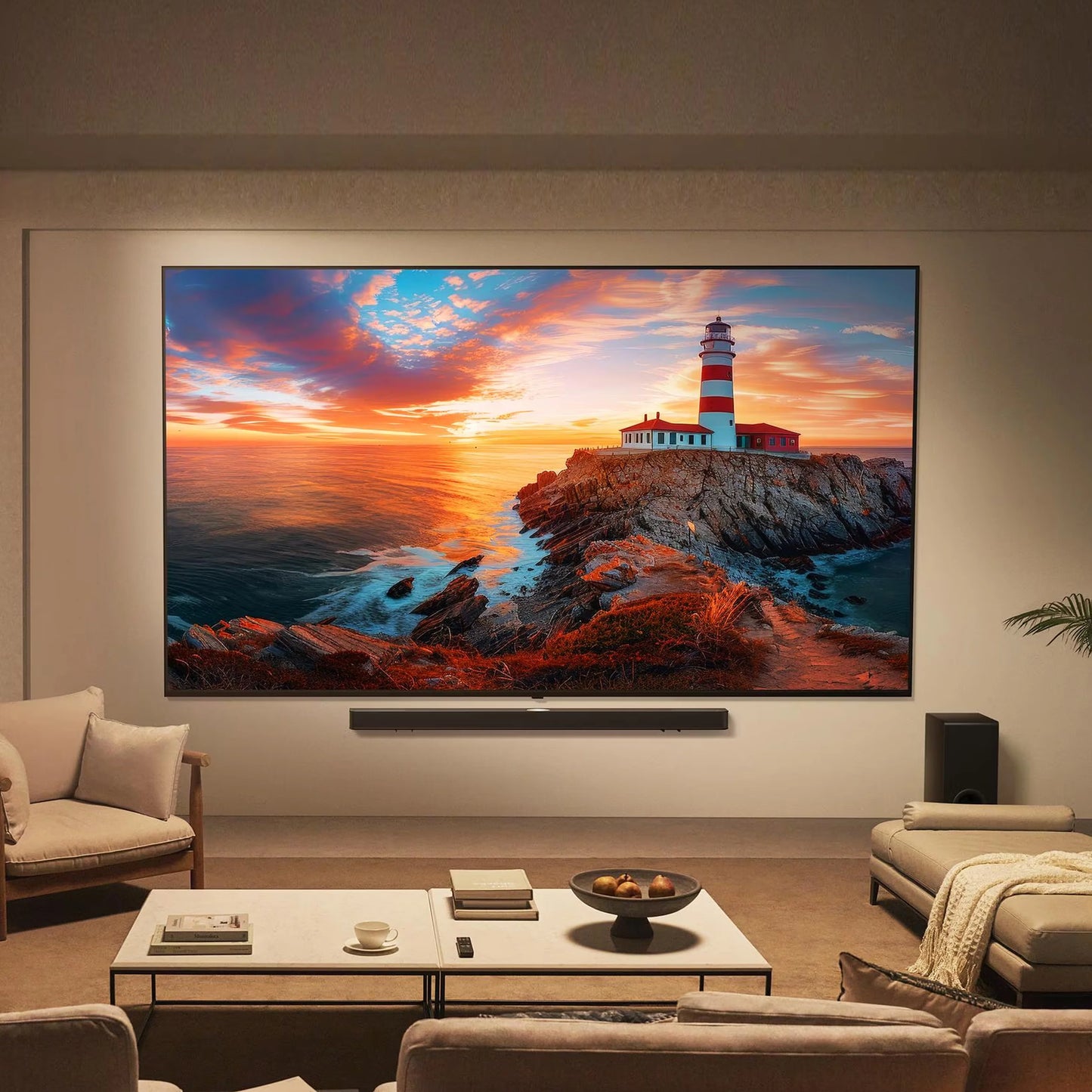 LG Téléviseur 65″ QNED80 – 4K QNED, Alpha 7 Gen8, HDR10, Magic Remote – 65QNED80A6A