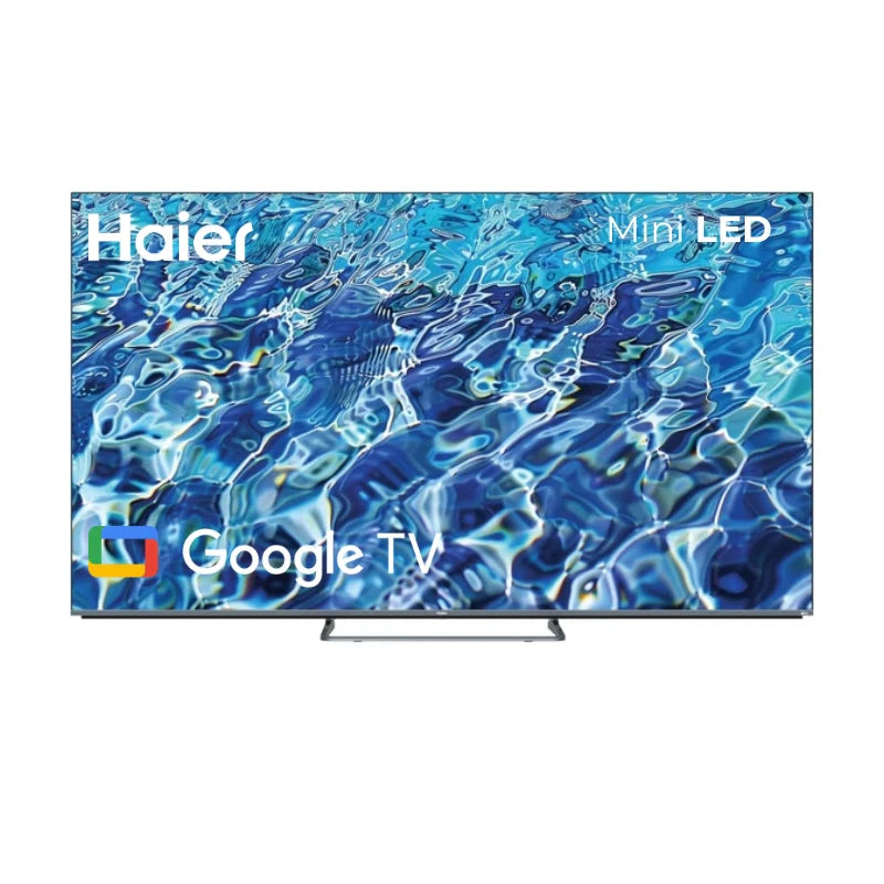 Haier TV 65" Smart Mini LED 4K UHD – Google TV, Dolby Vision & Atmos - H65M80FUX