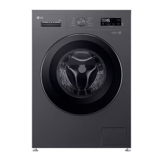 LG Lave-linge 8 KG, 6 Motion Direct Drive™, Steam +,Smart Diagnosis™ – F2Y1TYP6J