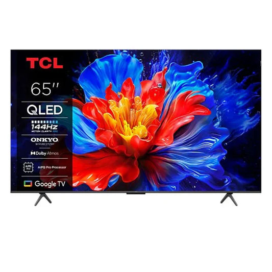 TCL TV QLED 65″ 4K Google TV – HDR10+, Dolby Atmos, MEMC 144 Hz – 65P8K