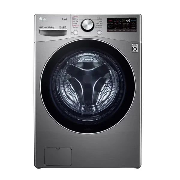 LG Lave-linge Séchant 15/8 kg – 6 Motion Direct Drive™, TurboWash™, AI DD™, Moteur Inverter – F0L9DGP2S
