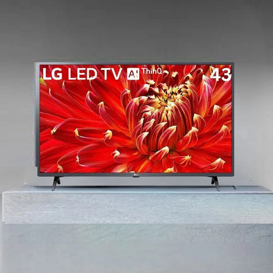 LG Smart TV LED 43" – Full HD, HDR actif, Processeur Quad-Core, ThinQ AI – 43LM6370PVA