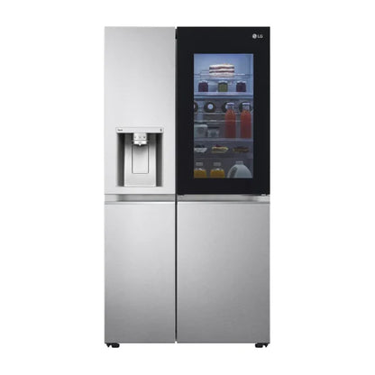 LG Réfrigérateur Américain InstaView Door-in-Door™ – 635 L, Compresseur Linéaire Inverter, DoorCooling+, Hygiene Fresh+™, ThinQ – GR-X257CSES