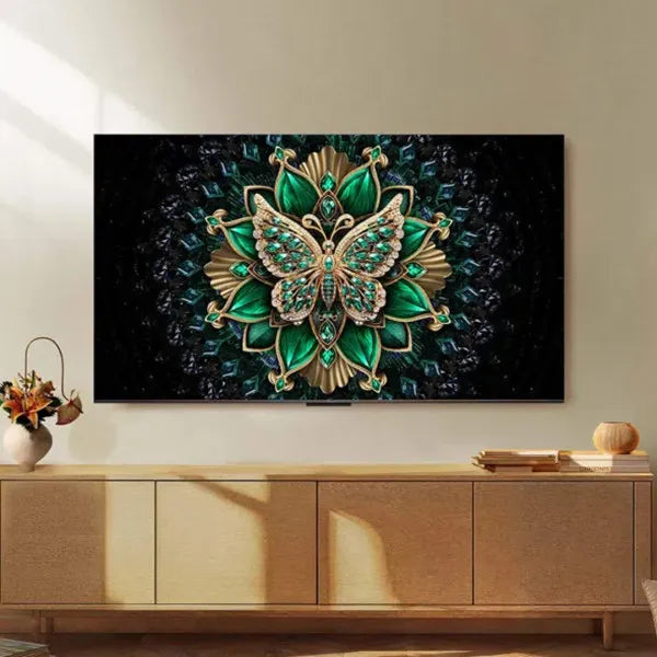 TCL TV QD-Mini LED 75″ 4K UHD - 144 Hz, Dolby Vision/HDR10+, Google TV, ONKYO 2.1 - 75C6K