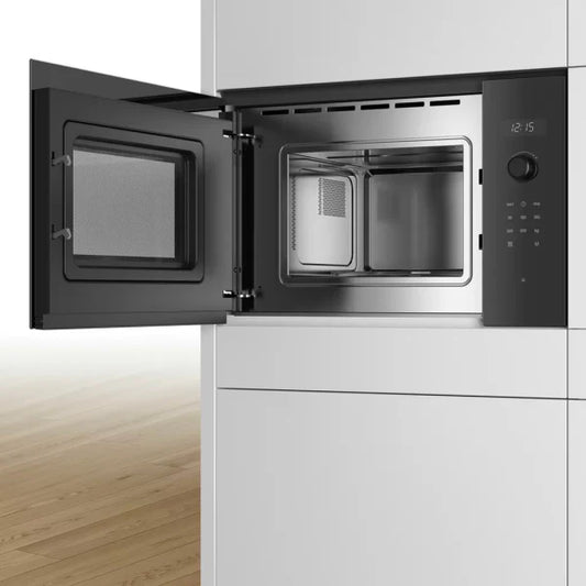 Bosch Micro‑ondes encastrable 60×38 cm 20 L – 800 W – Grill & AutoPilot 7 – BFL524MB0