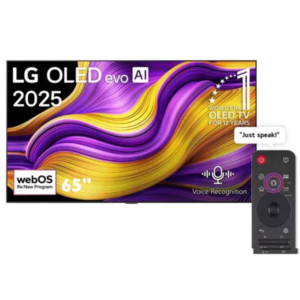 LG TV OLED 65″ 4K evo – Processeur α11 AI, Brightness Booster Max, 144 Hz, HDMI 2.1×4 – OLED65G46LA
