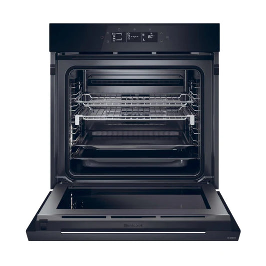 Haier Four encastrable – 78 L cavité XXL, chaleur tournante + nettoyage pyrolyse/hydrolyse, connectivité Wi‑Fi/BLE – H6 ID66G3HTB