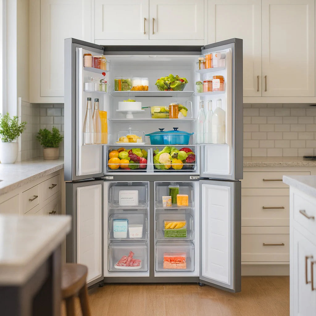 Samsung Réfrigérateur French Door – 488 L, Twin Cooling Plus, No Frost, Inverter – RF48A4000M9