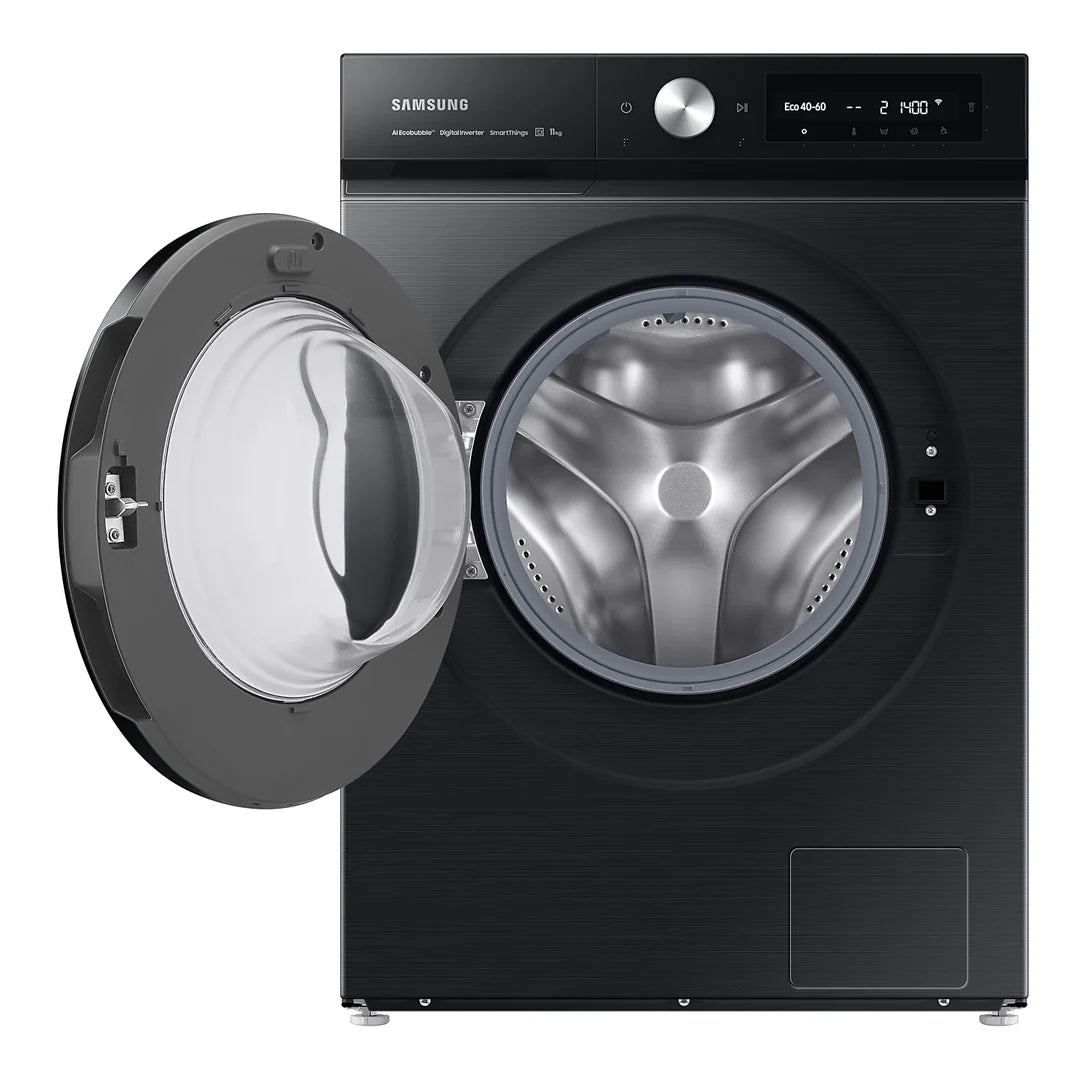 Samsung Bespoke Lave‑Linge Front‑load AI EcoBubble – 11 kg, 1400 tr/min, Auto‑Dispense, SpaceMax – WW11B1744DGBMF