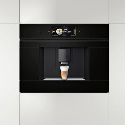 Bosch Série 8 Machine à café tout automatique – Réservoir d’eau 2,4 L, Fonction OneTouch – CTL7181B0