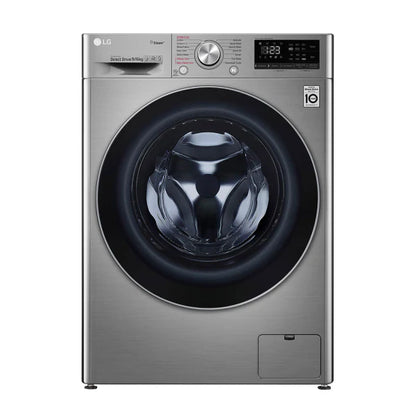 LG Lave-linge séchant frontal – 9/6 kg, AI DD™, Steam™, Wi-Fi ThinQ – F4V5VGP2T