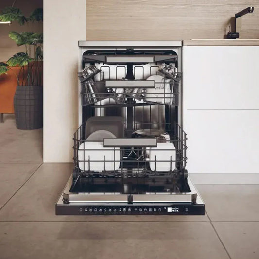 Haier I‑Pro Shine Series 3 – Lave‑vaisselle 15 couverts 60 cm • Inverter, Wi‑Fi, Extra Dry – XF 5C7M0X‑17