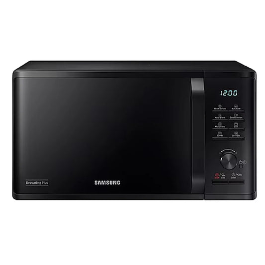 Samsung Micro-ondes Gril 23 L – 800 W micro‑ondes, Grill 1 100 W, Déodorisation & Mode ECO – MG23K3515AK