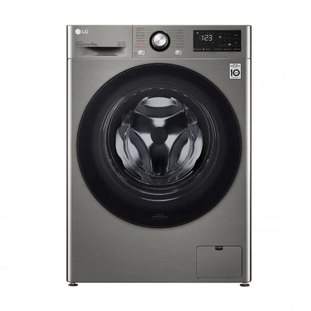 LG Lave-linge Frontal 8 kg – 6 Motion Direct Drive™, AI DD™, Steam – F2V3PYPKP