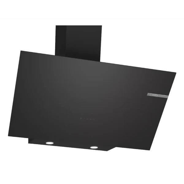 Hotte Bosch Décorative – Hotte murale 90 cm en verre noir, 700 m³/h, TouchControl – DWK96PJ60T