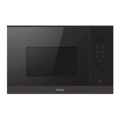 Haier Micro‑ondes Gril Encastrable – 25 L, 900 W (micro‑ondes) & 1000 W (gril), Écran tactile – HWO38MG6HXB