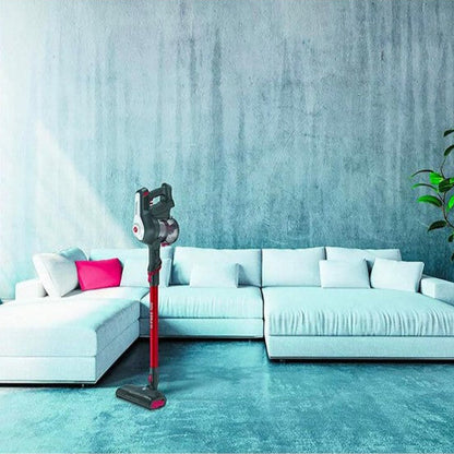 Hoover Aspirateur balai sans fil H-FREE 100 – 22 V Li-Ion, 40 min d’autonomie, bac 0,9 L, LED, position Park&Go, brosse mini-turbo animaux – HF122GPT 011